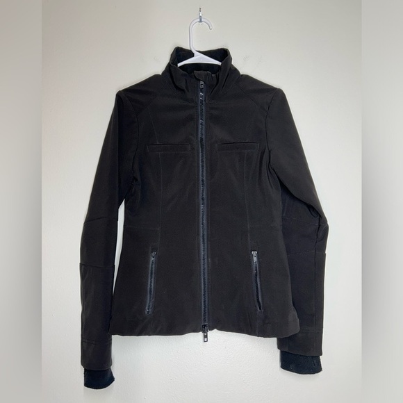 Roots outdoors softshell jacket women’s size S black full zip long sleeve‎ - Picture 6 of 15